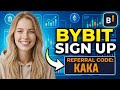 Bybit Sign Up With Referral Code KAKA Guide For 2026 | BlockAxis