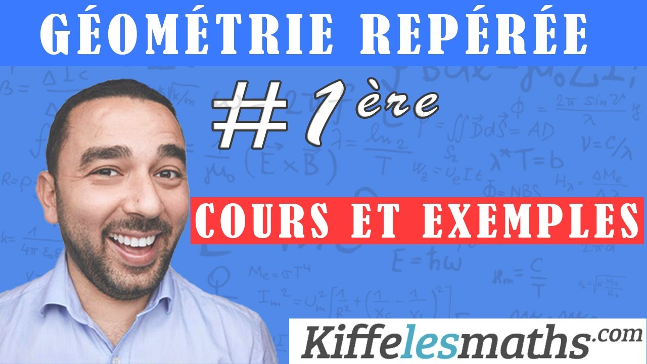 Vecteur directeur d'une droite.