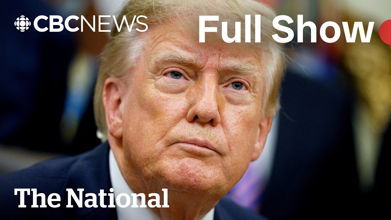 ⁣CBC News: The National | Trump says Greenland security now under U.S. control