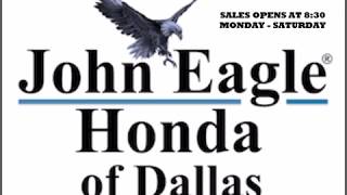It's Easy at Eagle! John Eagle Honda Dallas