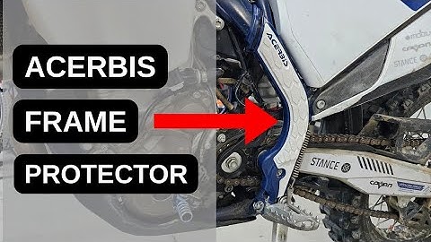 Add Protection and Grip with this Inexpensive Hack - Acerbis X-Grip Frame Protector