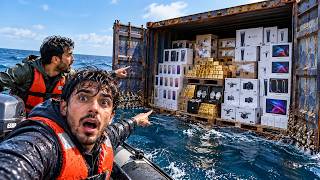 Exploring a Mysterious Shipping Container Lost at Sea! 🌊