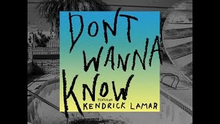 Maroon 5 - Don't Wanna Know Lyrics