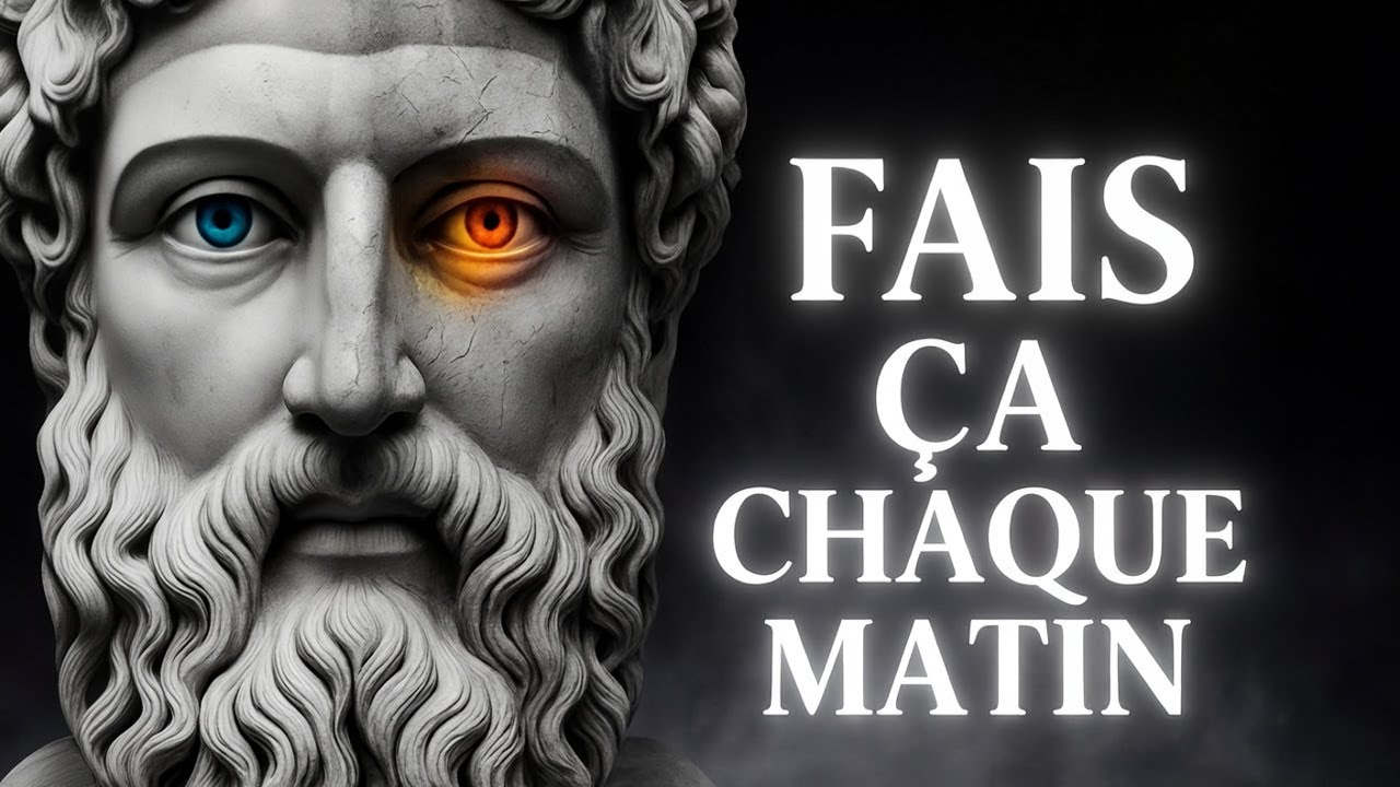 FAIS ÇA CHAQUE MATIN et DOMINE TA JOURNÉE | 10 SECRETS STOÏCIENS