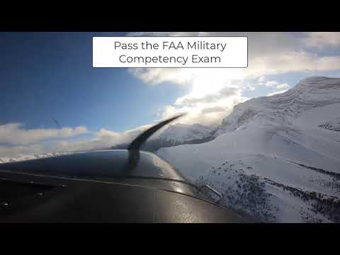 Earn $50,000 of FAA certifications for just $100!    FAA Military Competency Commercial Exam