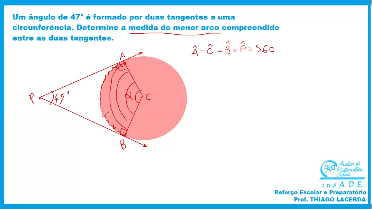 Ufmg A Diferença Entre As Medidas Dos Angulos