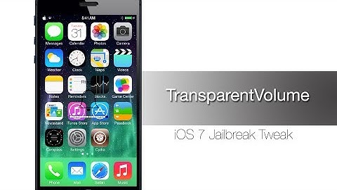 TransparentVolume iOS 7 Jailbreak Tweak: Hands-on - iPhone Hacks
