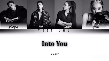 Into You - KARD Color Coded Lyric Video