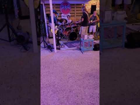 James on drums
