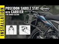 Saddle stay with carrier  for  cb 200x installation  bandidos pitstop