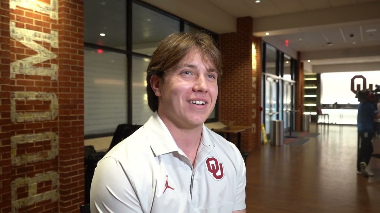 OU Football: Bowe Bentley Interview | March 9, 2026