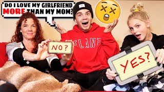WHO KNOWS ME BETTER?! (MOM vs GIRLFRIEND)