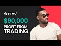 This FTMO Trader made $90,000 in one month of Forex trading | FTMO