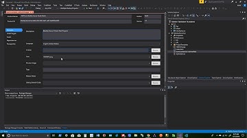 Create a Project Template and Package Vsix Visual Studio 2017