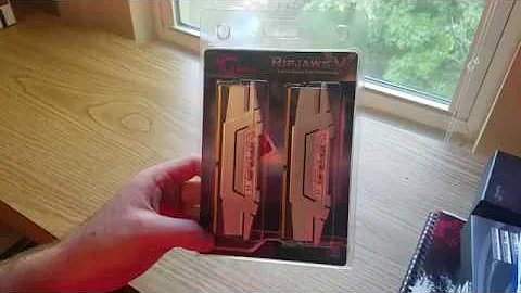 RAM Unboxing: GSkill Ripjaws V 16GB for Strix Eclipse Custom Gaming Computer