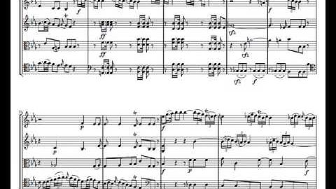 Boccherini - String Quartet Op 2 No 6 / G 164 - 2. Largo assai - Piano Transcription [tbpt126]