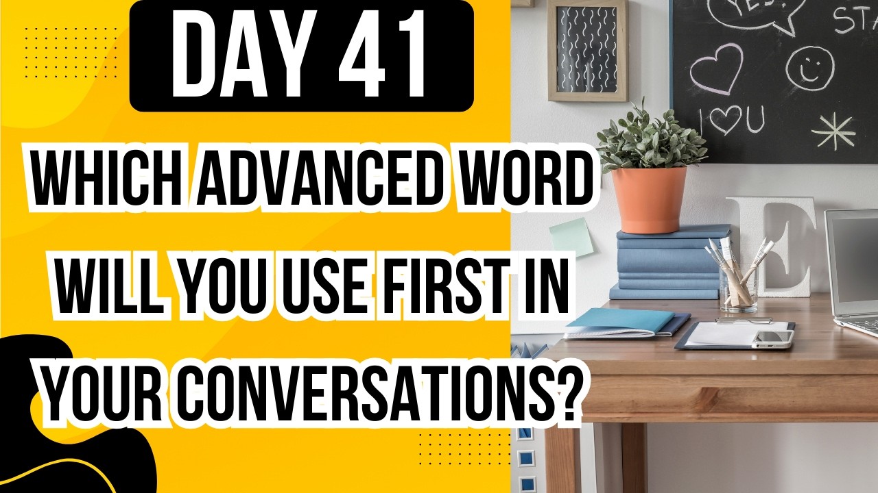 Master 23 Powerful English Words |Advanced Vocabulary for Fluent ...