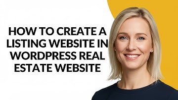 How to Create a Listing Website In Wordpress Real Estate Website - Julia