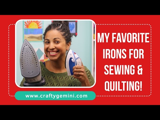Small Irons in the Sewing Room 