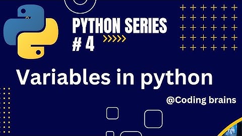 Variables in Python | Python with basics | python tutorial for beginners #4