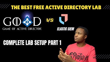 How To Install Game Of Active Directory with Elastic EDR Part 1