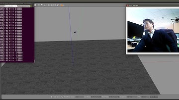 Object Tracking and UAV Following Simulation in ORDROID H2
