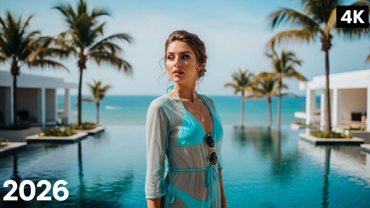 Chill Deep House Summer 2026 🌴 Ocean Vibes for Relax in 4K UHD for TV