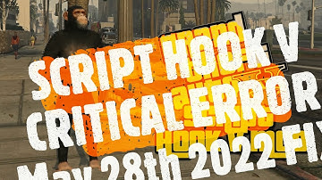 Update Script Hook V for Rockstar 1.0.2628.2 Released