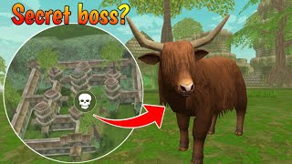 secret yak boss in wild jungle omg how to find secret boss in wildcraft wild jungle 😱