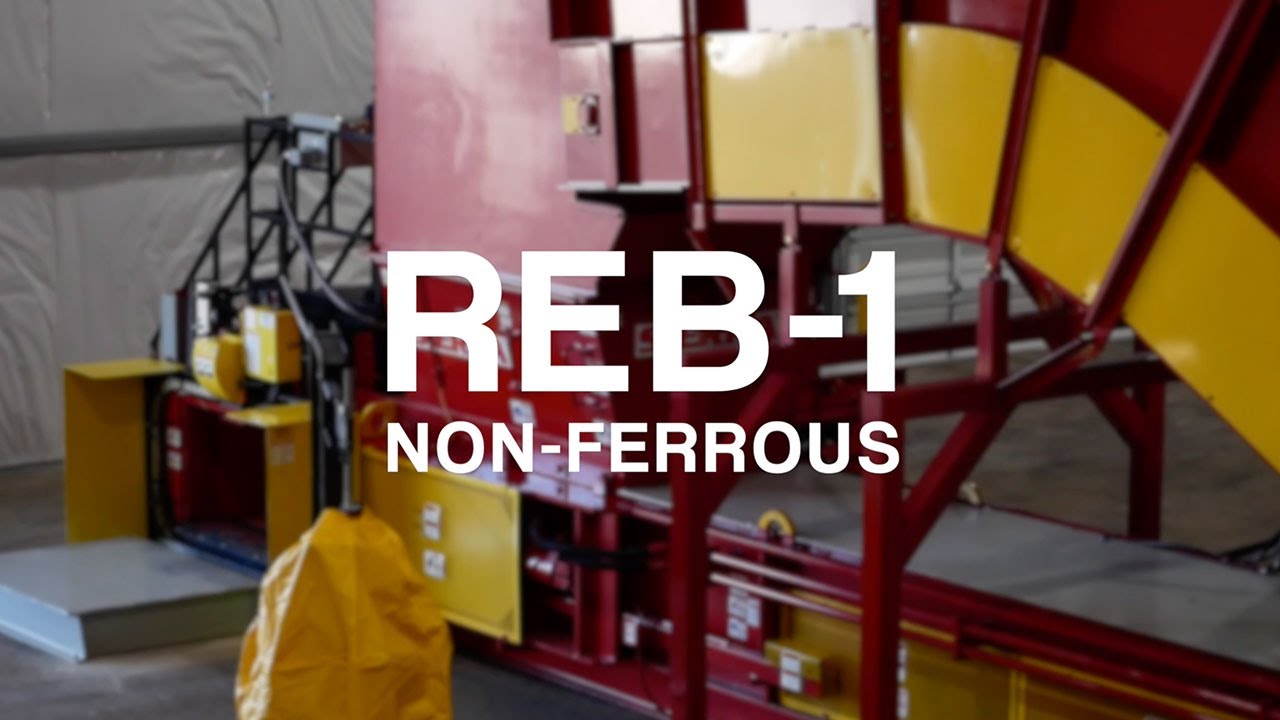 Non-Ferrous Scrap: REB-1 Two-Ram Baler