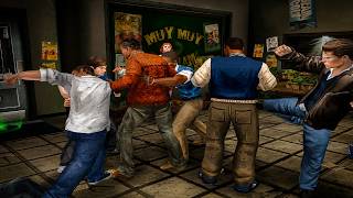 SMALL Brawling: Yum-Yum Market. [BULLY PS2]