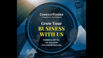 ConsultVisors Profile I Intro