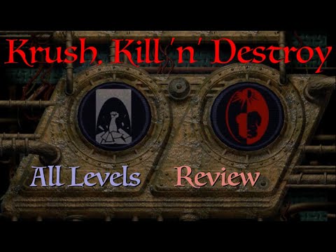 Видео: KKND: Krush, Kill ’n’ Destroy (1997) - Обзор игры, полное прохождение DOS-версии [GIHTP]