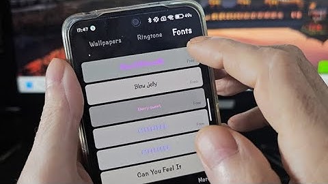 How to change font style in poco C71 | Setting font style in poco C71