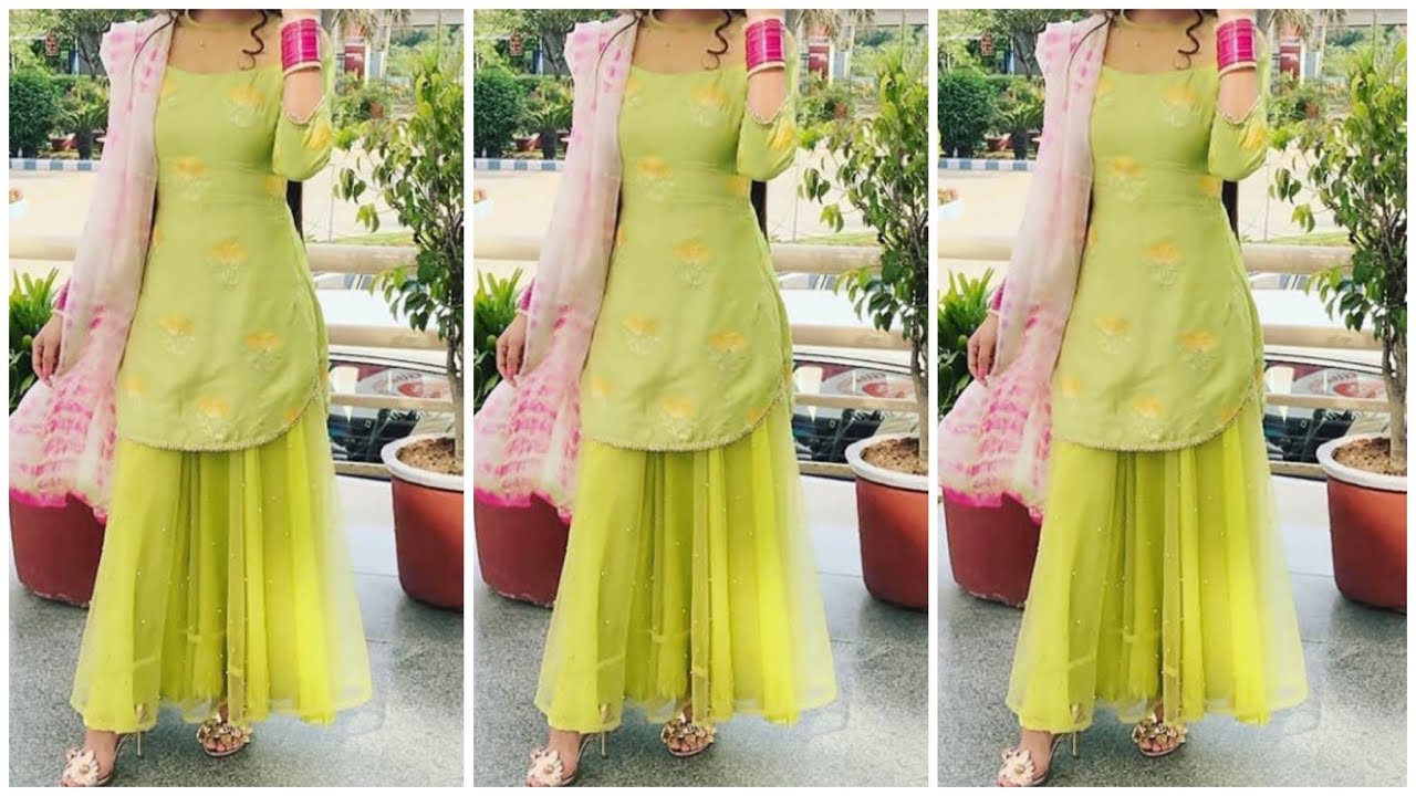 green suit for mehndi function