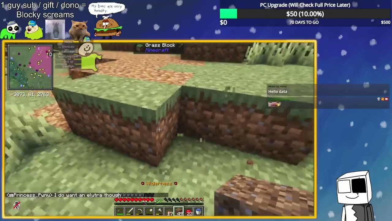 Minecraft PRIVATE Offline Chat Server (Part 6) | Twitch Stream