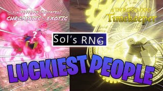 Sols RNG Luckiest People in the World (Funny Reactions) screenshot 5