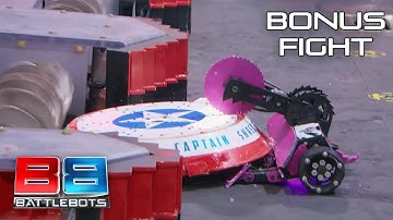 ARE TWO BOTS BETTER THAN ONE? | BattleBots Bonus Fight: Captain Shrederator vs. Jäger