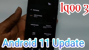 Iqoo 3 Android 11 Update | Tech Bird
