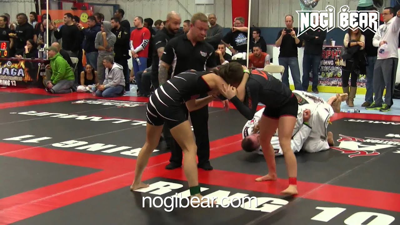 BRUTAL GUILLOTINE! Brianna Bogdan vs Jenny Lofaro • Female No-GI Grappling Expert
