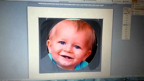 Hoe maak je een foto rond in Word om zelf een Noosastyle foto drukker te maken
