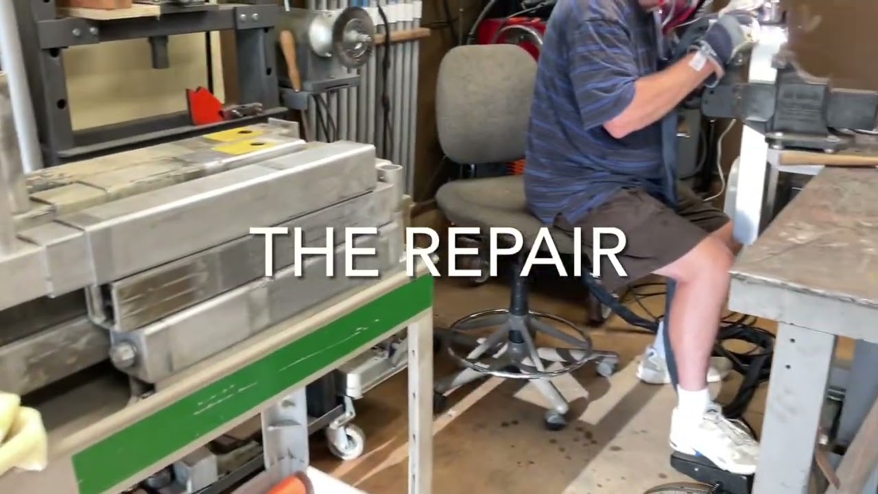 Floe Dock Leg Repair