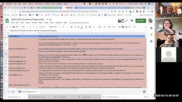 ENM2020 - W9T3 - Questions and Answers