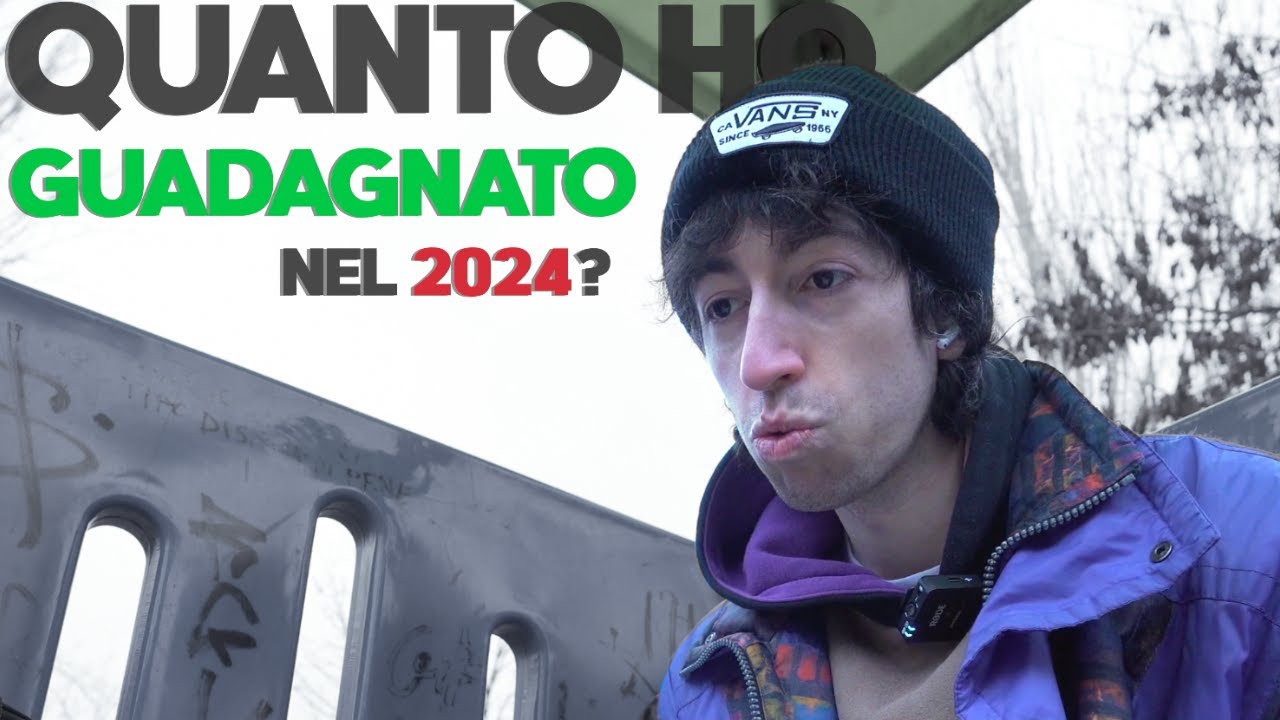 Quanto ho guadagnato quest'anno? (recap 2024 + propositi 2025)
