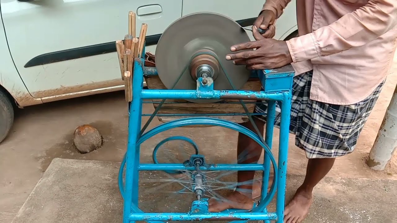 Pedal Powered Knife Sharpening Machine Knife And Scissor Sharpening