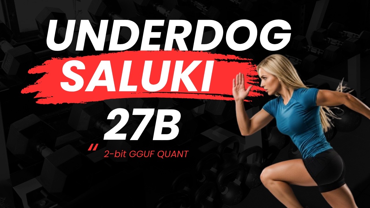 Underdog Saluki 27B 1.0 Locally: Beyond Qwen and GSQ+RCO