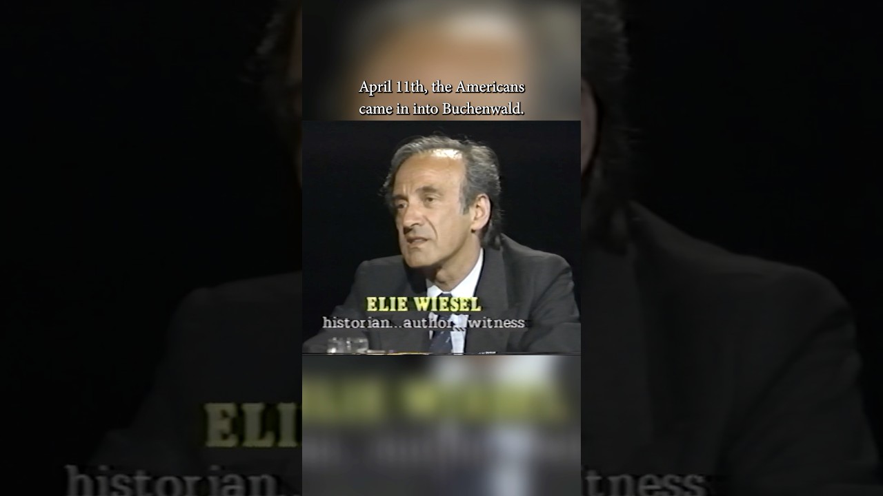 The day he was freed at Nazi concentration camp 