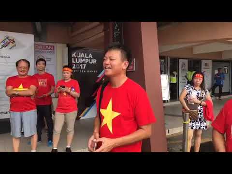 tin thể thao việt nam Không khí trước trận đấu của ĐT U22 Việt Nam - Thái Lan