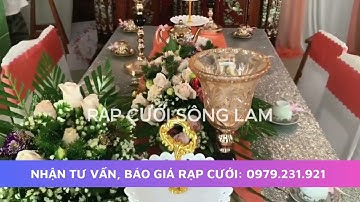 Cho thuê rạp cưới tại Tân Uyên Bình Dương