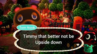 Timmy Blows up Tom Nook